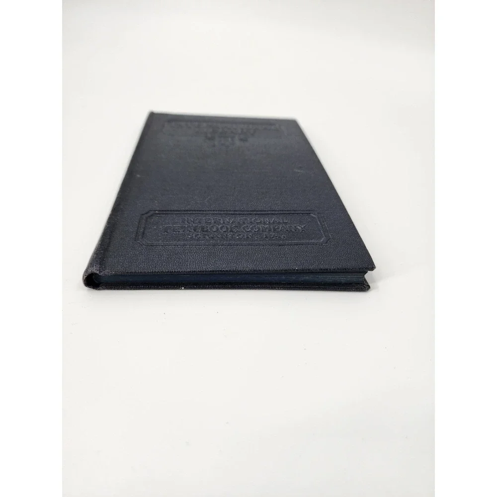 Vintage Elements of Algebra International Library Textbook Company Hardcover